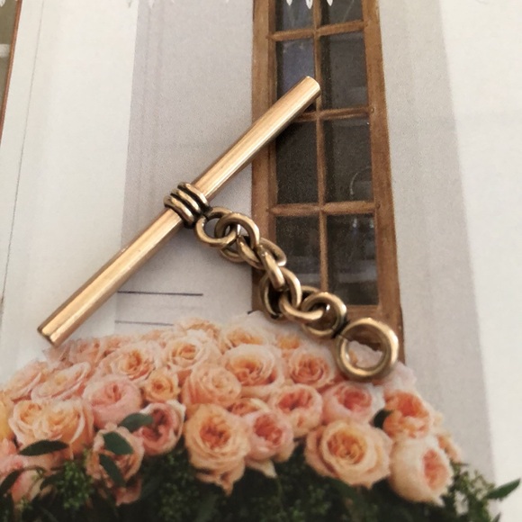 Edwardian watch chain toggle/charm - Picture 14 of 17